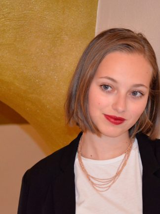 Gold layered necklace / Zlatý vrstvený náhrdelník